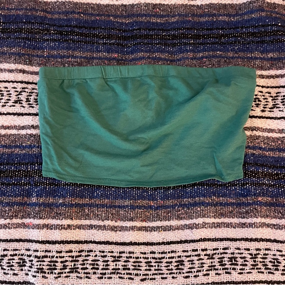 Volcom Teal Tube Top